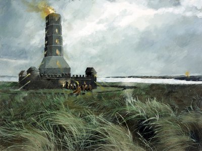 Roman Signal Station, Scarborough by Ivan Lapper