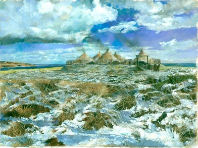 Scarborough Iron Age Settlement by Ivan Lapper