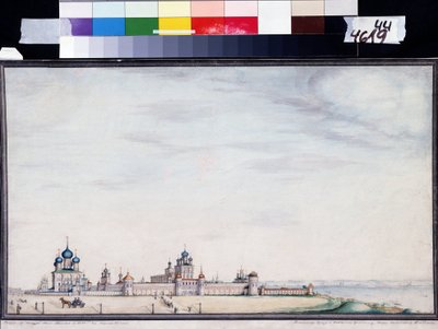 View of the Rostov Kremlin by Ivan Mikhaylovich Belogonov