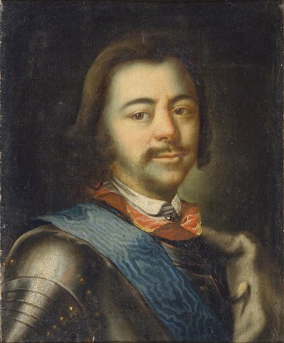 Portrait of Emperor Peter I the Great by Ivan Nikitich Nikitin