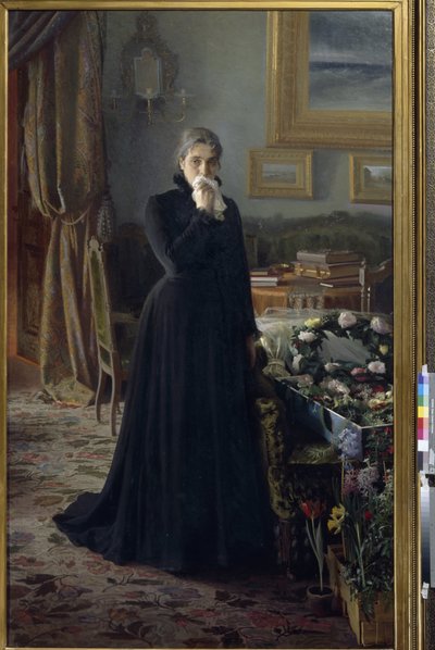Inconsolable grief by Ivan Nikolaevich Kramskoy