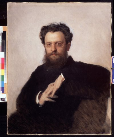Portrait of the art historian, professor Adrian Prakhov by Ivan Nikolaevich Kramskoy