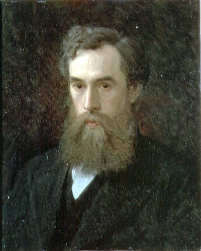 Portrait of Pavel Mikhailovich Tretyakov by Ivan Nikolaevich Kramskoy