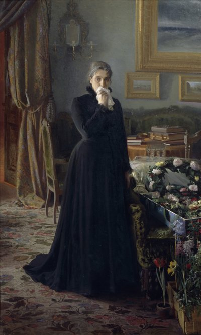 Inconsolable Grief by Ivan Nikolaevich Kramskoy