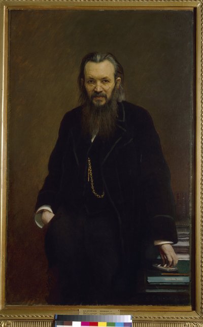 Portrait of the Publisher and Journalist Aleksei Souvorin by Ivan Nikolaevich Kramskoy
