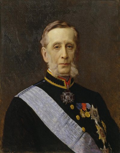 Portrait of Count Pyotr Alexandrovich Valuyev 1815-1890, 1880 by Ivan Nikolaevich Kramskoy