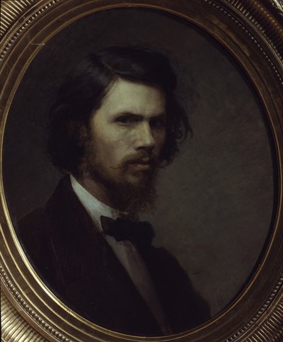 Self-portrait, 1867 by Ivan Nikolaevich Kramskoy