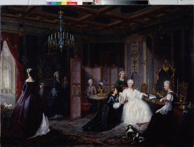 Catherine the Great by Ivan Osipovich Miodushevsky