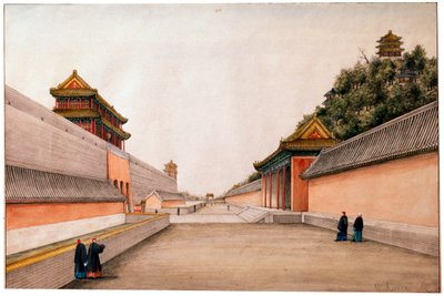 Chinese Sketches, the Winter Palace in Beijing, c1804-c1806 by Ivan Petrovich Alexandrov