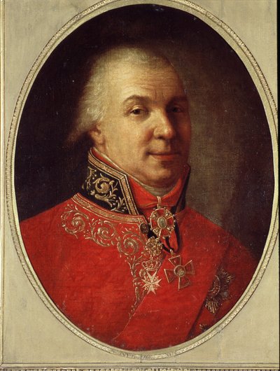 Portrait of the Poet Gavrill R. Derzhavin by Ivan Petrovich Argunov