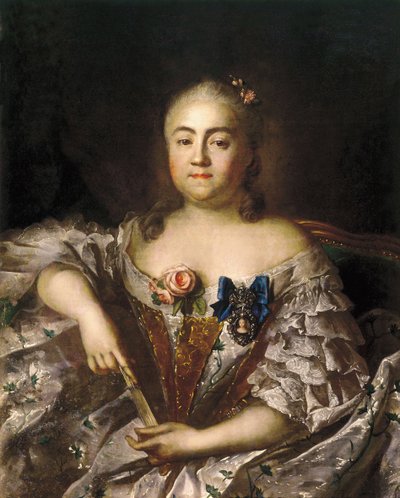 Portrait of Countess Varvara Alexeyevna Sheremetyeva 1711-1767, ca 1760 by Ivan Petrovich Argunov
