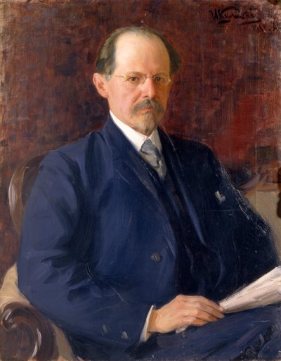 Portrait of Sergey Ivanovich Senkov, 1908 by Ivan Semyonovich Kulikov