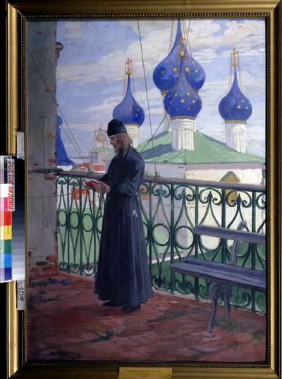 Against the Sacred Background by Ivan Silych Goriuschkin-Sorokopudov