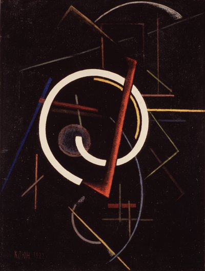 Linear structure by Ivan Vassilyevich Klyun