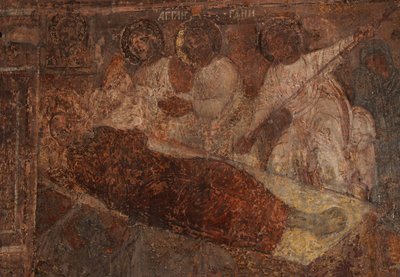 Fresco in the Cathedral of Our Lady of the Sign, Novgorod, Early 18th Century by Ivan Yakovlevich Bakhmatov