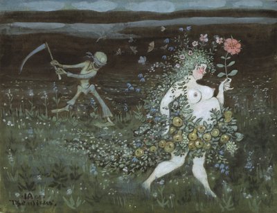 Life and Death by Ivar Axel Henrick Arosenius