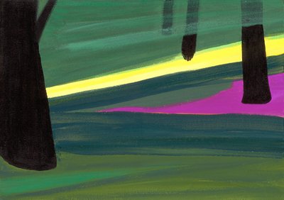 Kensington Gardens Series: Light in the Park by Izabella Godlewska de Aranda