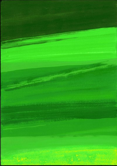 Kensington Gardens Series: My World of Green 3 by Izabella Godlewska de Aranda