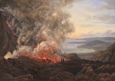 Eruption of the Volcano Vesuvius by Johan Christian Dahl