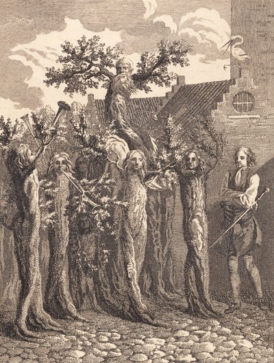 The Potuan Citizen Who Proposed the Abolition of Titles is Carried in Triumph by J.F. Clemens