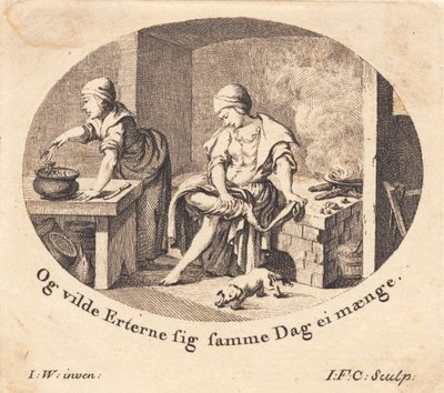 Dorothea in the Kitchen by J.F. Clemens