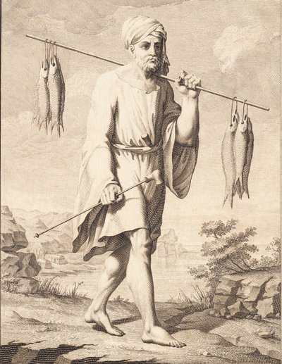 An Arab Fisherman by J.F. Clemens