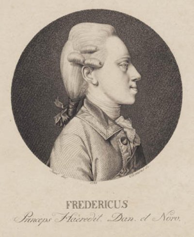 Crown Prince Frederick (VI) by J.F. Clemens