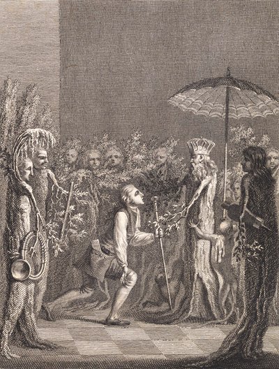 Niels Klim Bows to the Prince of the Potuans by J.F. Clemens