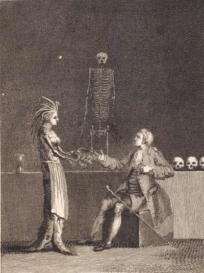 Niels Klim in the Anatomy Chamber by J.F. Clemens