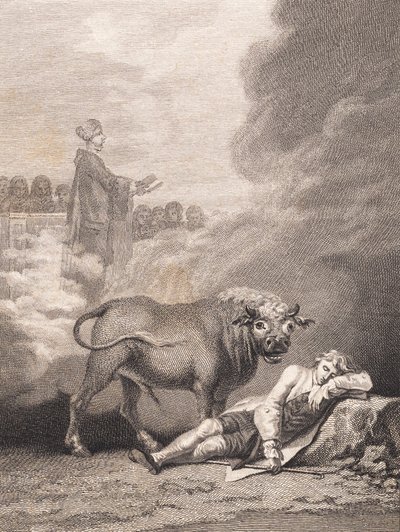 Niels Klim Thinks He Hears the Deacon in Fane Church. II by J.F. Clemens