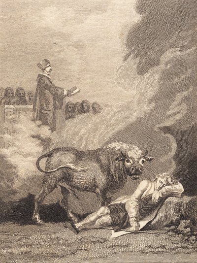 Niels Klim Thinks He Hears the Deacon in Fane Church. II by J.F. Clemens
