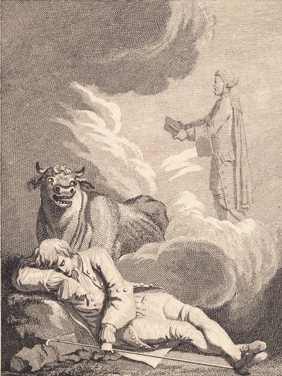 Niels Klim Thinks He Hears the Clerk in Fane Church. I by J.F. Clemens