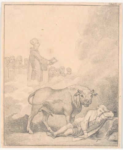 Nils Klim Thinks He Hears the Deacon in Fane Church by J.F. Clemens