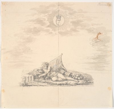 Title Vignette for a Sea Chart: 