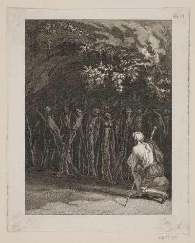 Wooden Figures in Prayer on the Day of the Incomprehensible God by J.F. Clemens