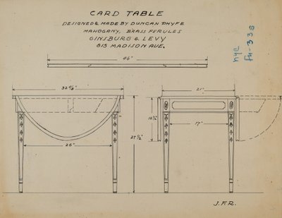 Pembroke Table by J.F. Rust