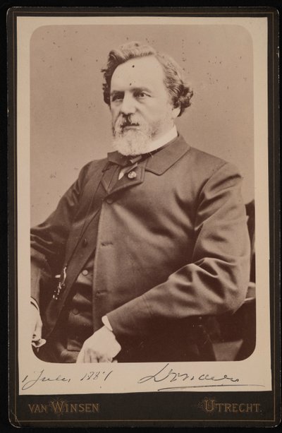 Portrait of Franciscus Cornelius Donders by JJA Van Winsen