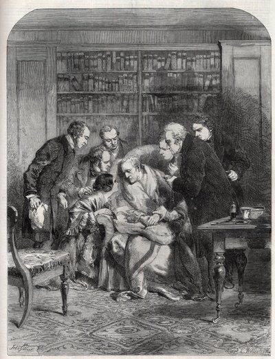 Last Moments of the Duke of Wellington (Arthur Wellesley). by J.L. (after) Williams