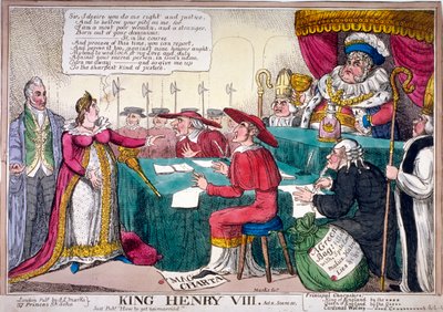 King Henry VIII, Act II, Scene IV, c. 1820 by JL Marks