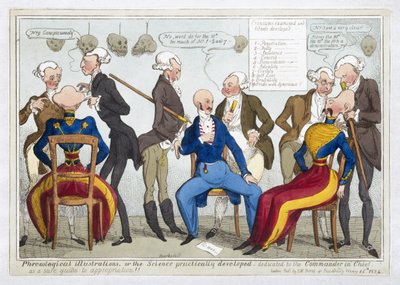 Phrenological Illustrations, or the Science Practically Developed, 1824 by J.L. Marks
