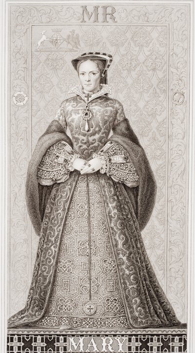 Queen Mary (1516-58) from 