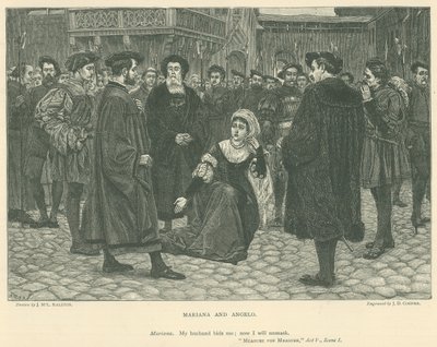 Illustration for Measure for Measure by J.M.L. Ralston