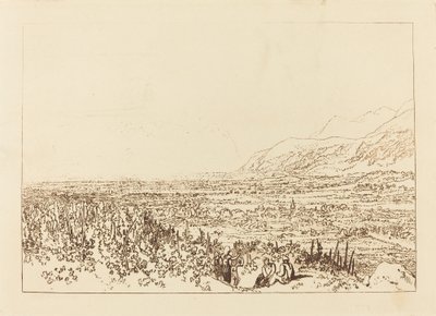 Chain of Alps from Grenoble to Chamberi by Joseph Mallord William Turner