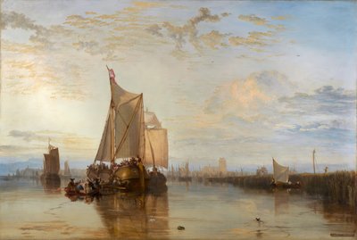 Dort or Dordrecht: The Dort Packet-Boat from Rotterdam Becalmed by Joseph Mallord William Turner