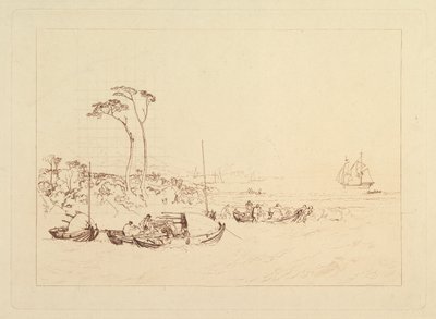 Inverary Castle and Town, Scotland Liber Studiorum, part XIII by Joseph Mallord William Turner
