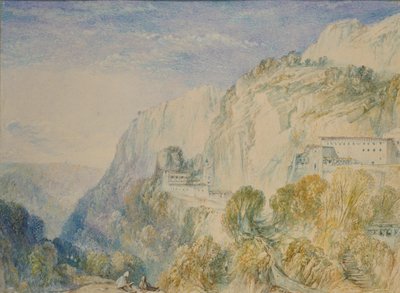 Mount Lebanon and the Convent of St Antonio by Joseph Mallord William Turner