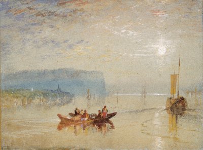 Scene on the Loire, near the Coteaux de Mauves, c1830 by Joseph Mallord William Turner