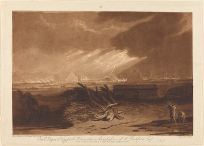 The Fifth Plague of Egypt by Joseph Mallord William Turner