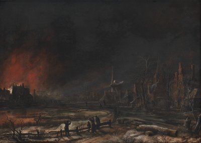 A Swiss Landscape with the Wetterhorn Mountain by J.P. Møller