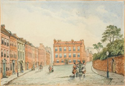 Cross House with the Vicars Pump, Newcastle by J.R. Dewar